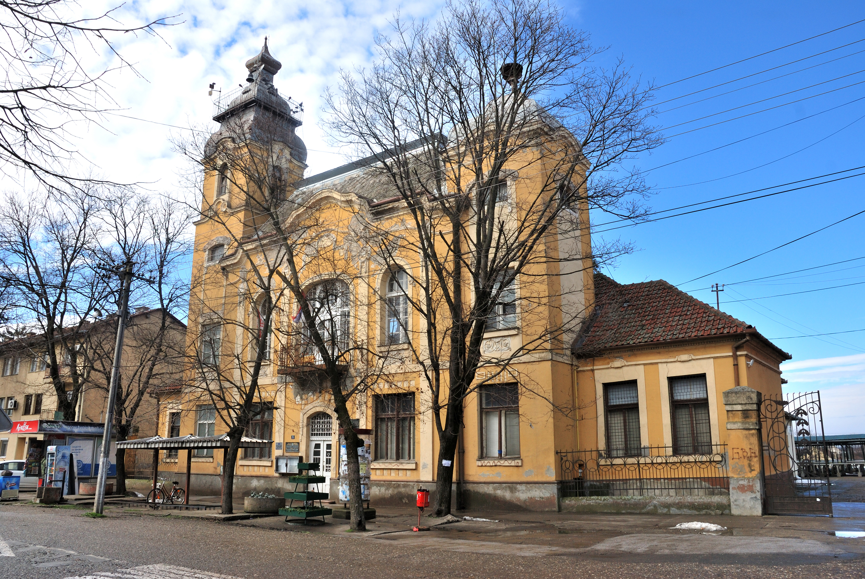 Community building, Glavna 35, Bačko Gradište